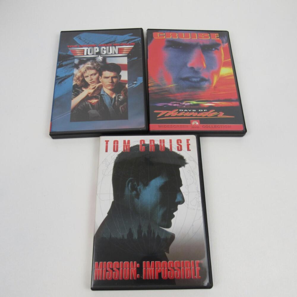 Tom Cruise Action Pack‎ [Top Gun / Days of Thunder / Mission Impossible] [DVD] - Picture 4 of 7